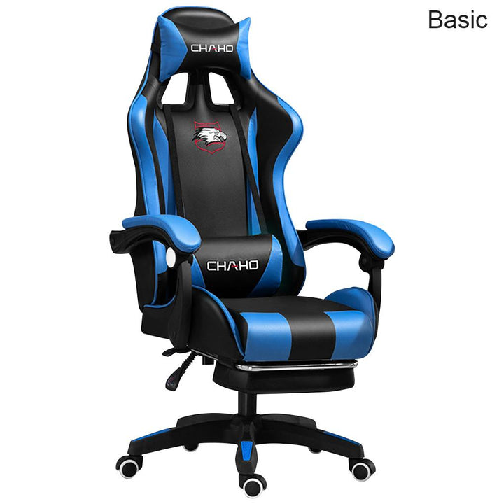 Gaming Chair Racing Adjustable Home Office High Back Computer Chair Support Lumbar Pillow Basic
