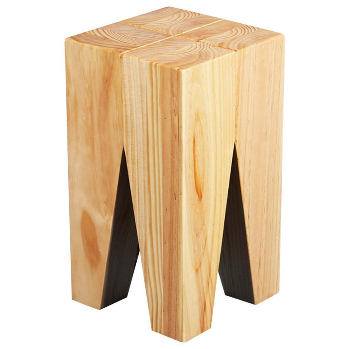 Wooden Stool Square Foot Rest Ottoman Low Chair for Coffee Table Living Room Bedroom Balcony